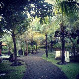 This is our cottage during our 5 days work in Bali